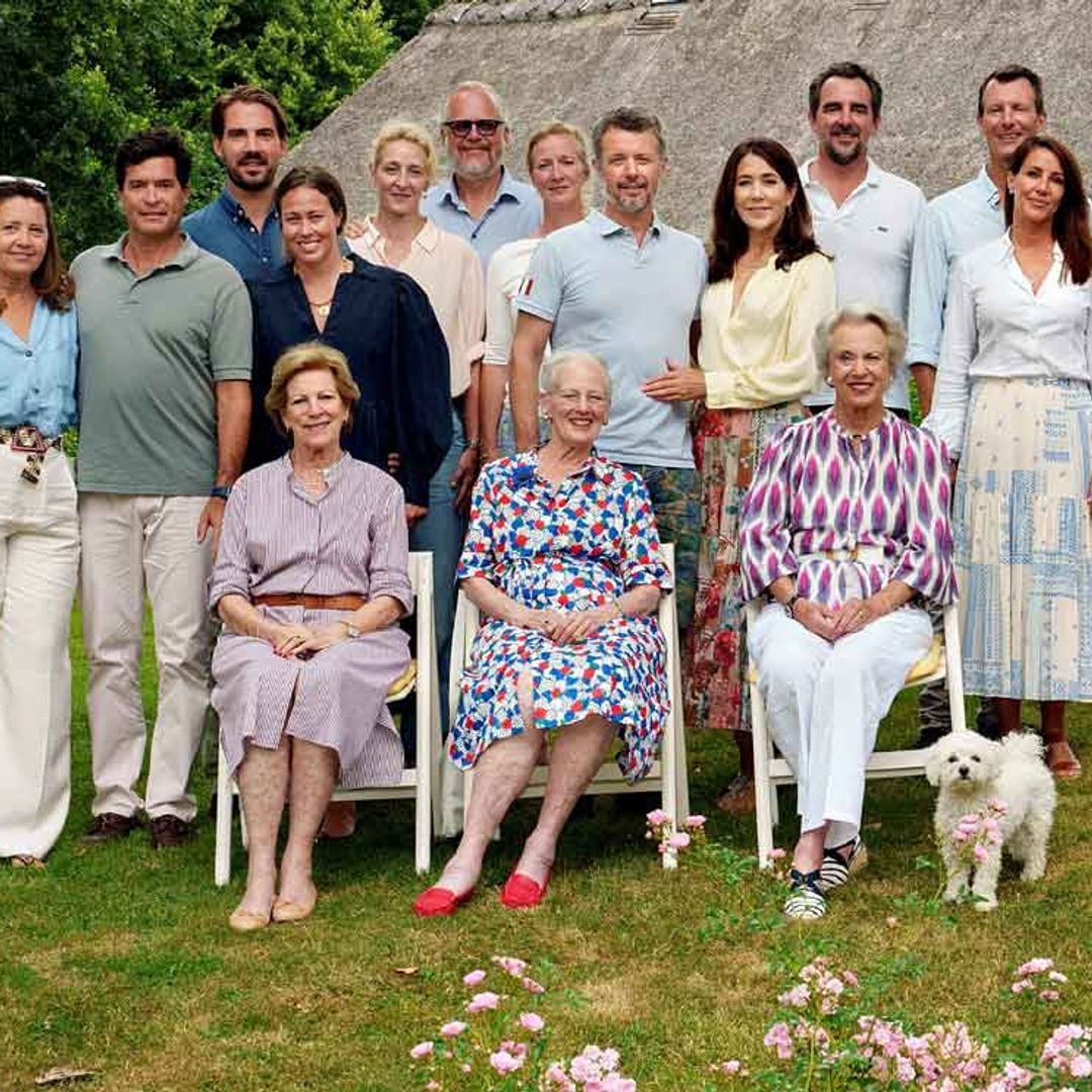 ¿Quién es quién en el posado de la Familia Real danesa? De la reina Margarita a sus sobrinos más desconocidos