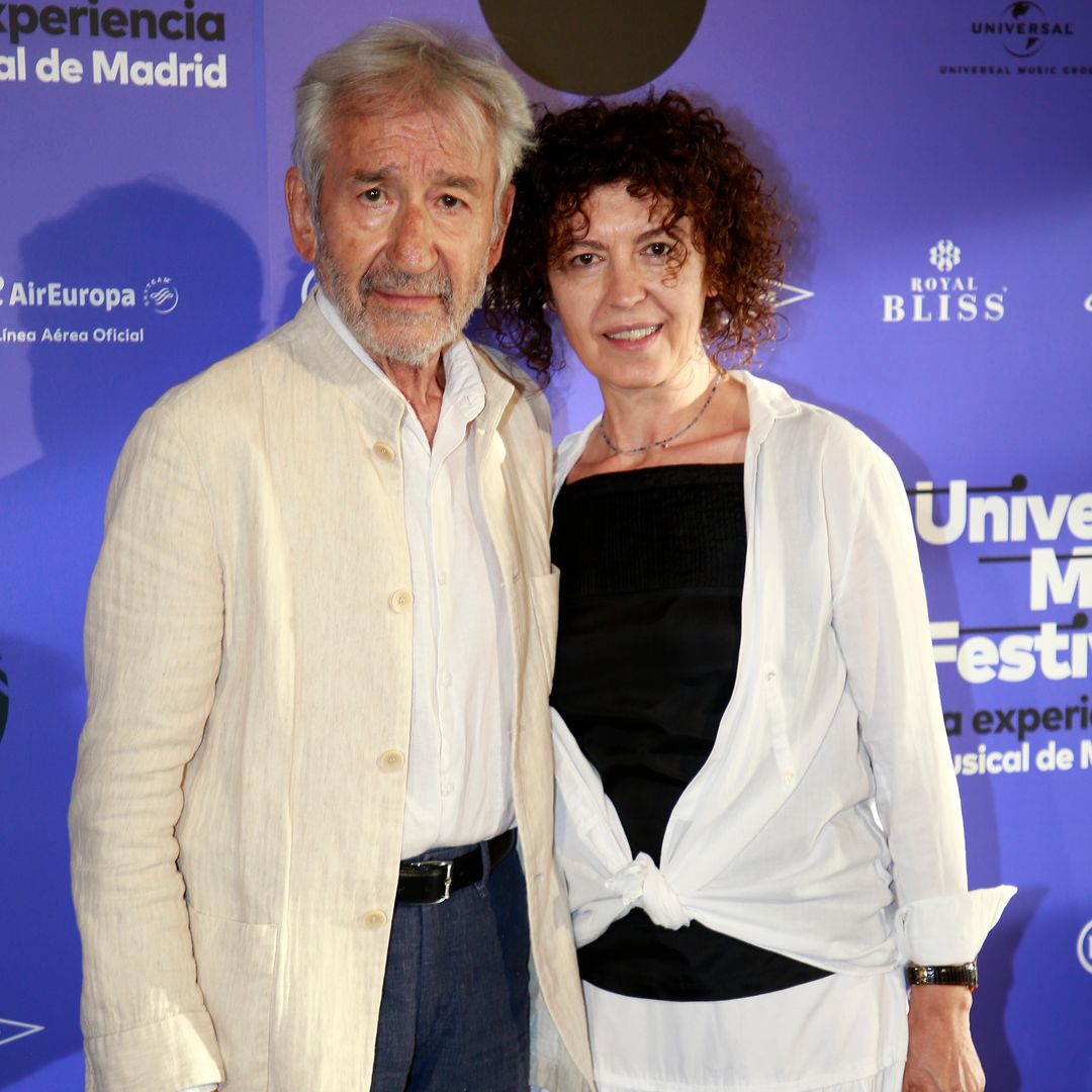 José Sacristán y su mujer, Amparo Pascual, en el Teatro Real, a 20 de junio de 2022, en Madrid (España)