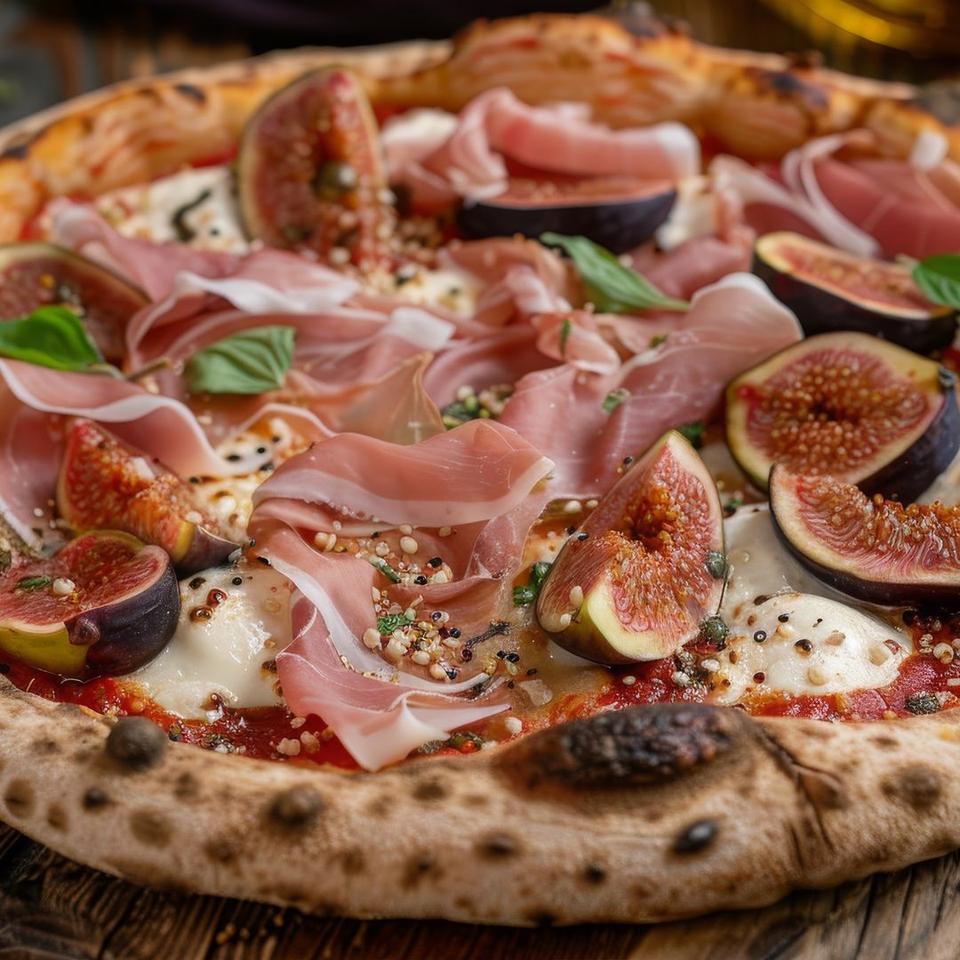 Pizza con higos y jamón, ¡la mejor para el verano!