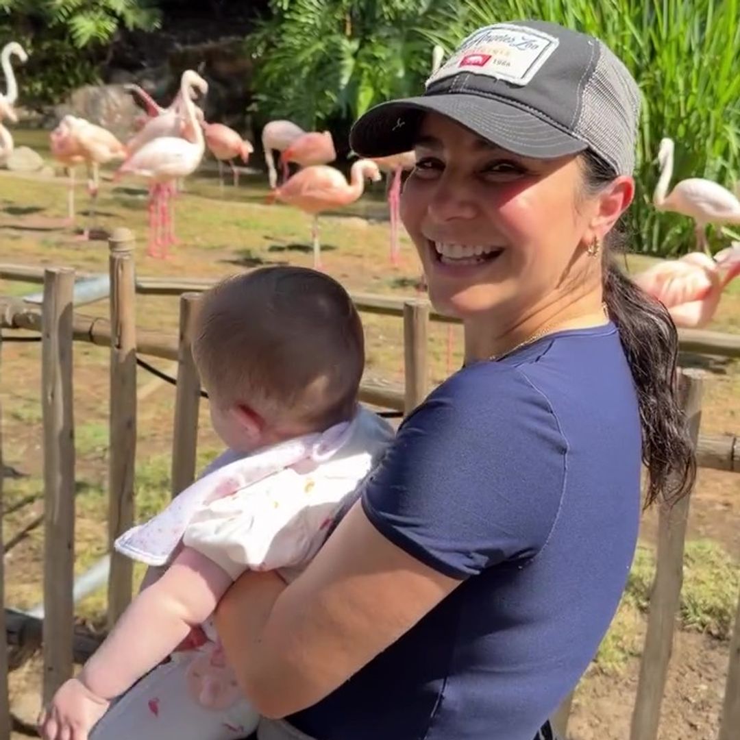 Martha Higareda comparte tiernas imágenes junto a sus hijas en su visita al zoológico