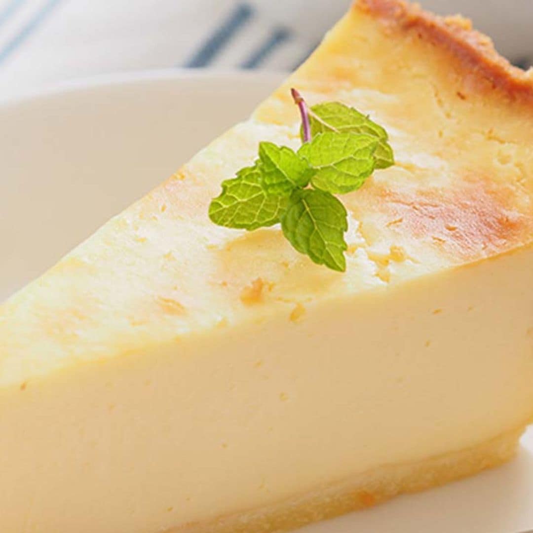 Tarta de queso y limón sin horno