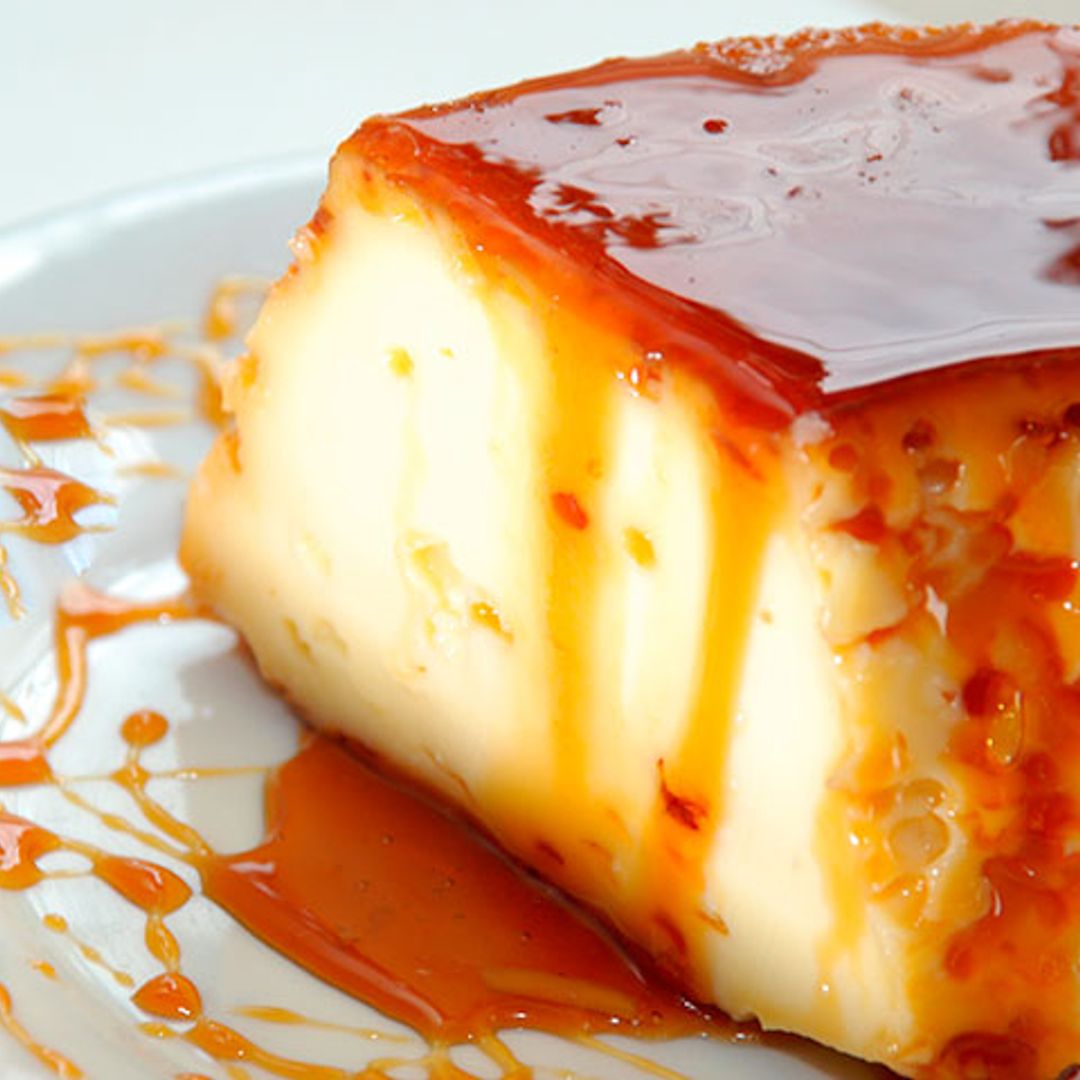 Pudin de vainilla y caramelo