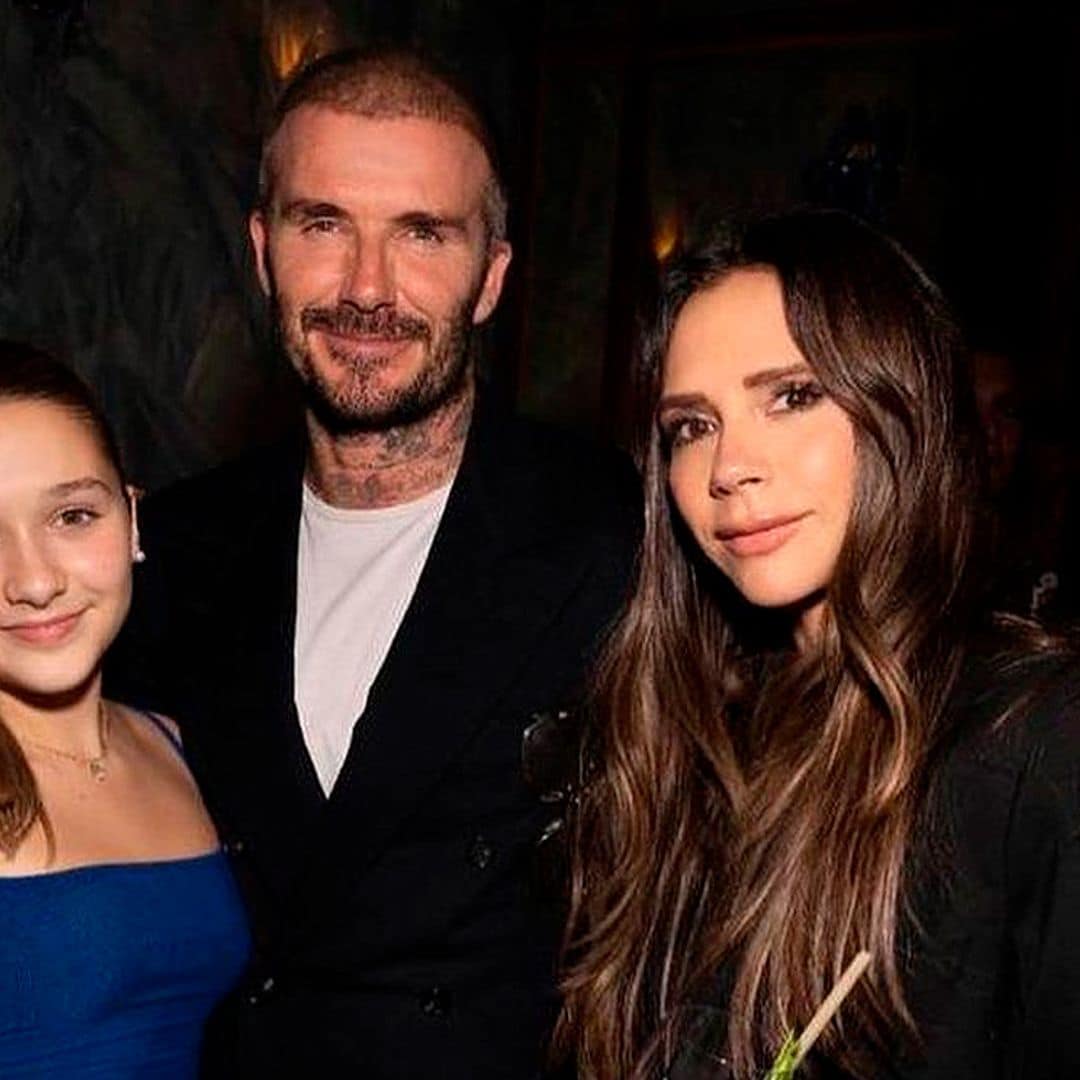 ¡La pequeña Harper ya entrena con sus padres!: Victoria Beckham comparte una foto entrañable