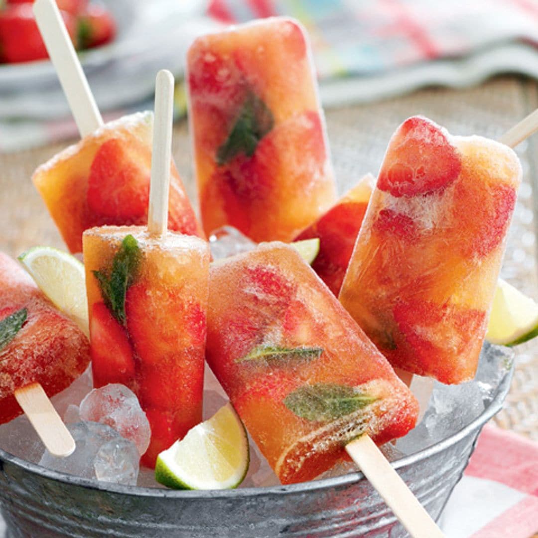 Polos de fresa y lima