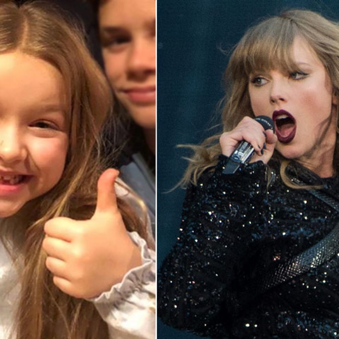 Harper Beckham, la fan número uno de Taylor Swift