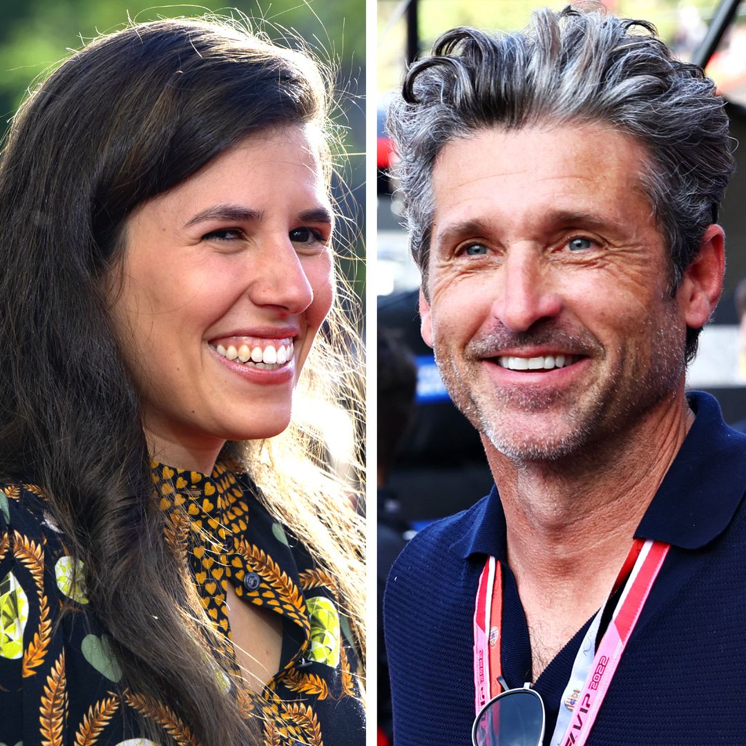 Teresa Urquijo posa con Patrick Dempsey en la Fórmula 1 de Madrid y la reacción de Martínez-Almeida es antológica: "No puedo competir..."