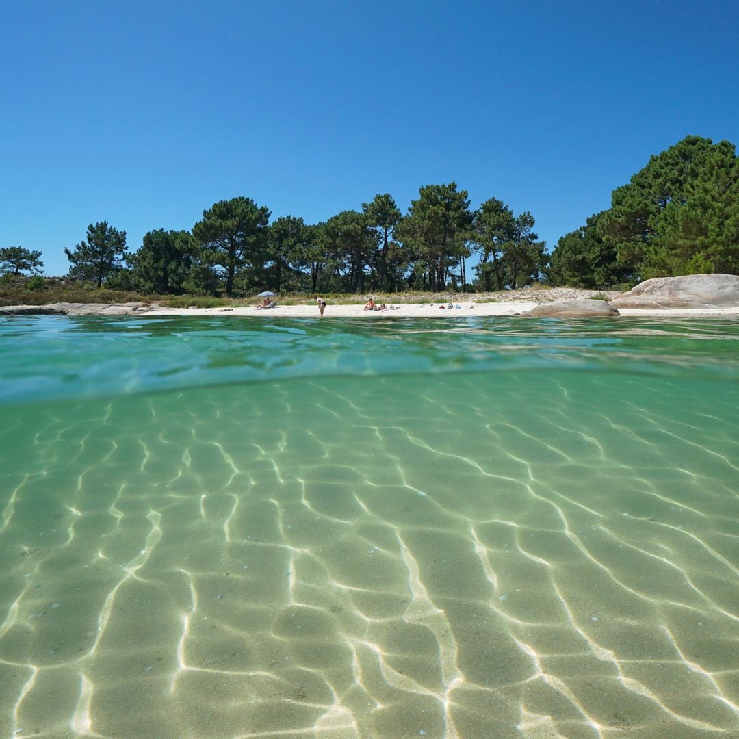 Playa de la isla de Arousa, Pontevedra