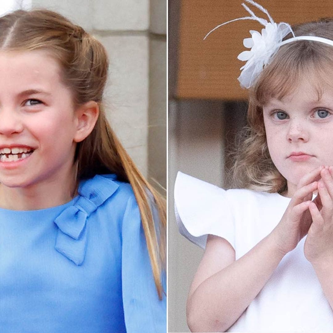 Charlotte de Gales y Gabriella de Mónaco, las dos pequeñas princesas de 7 años que cautivan a Europa