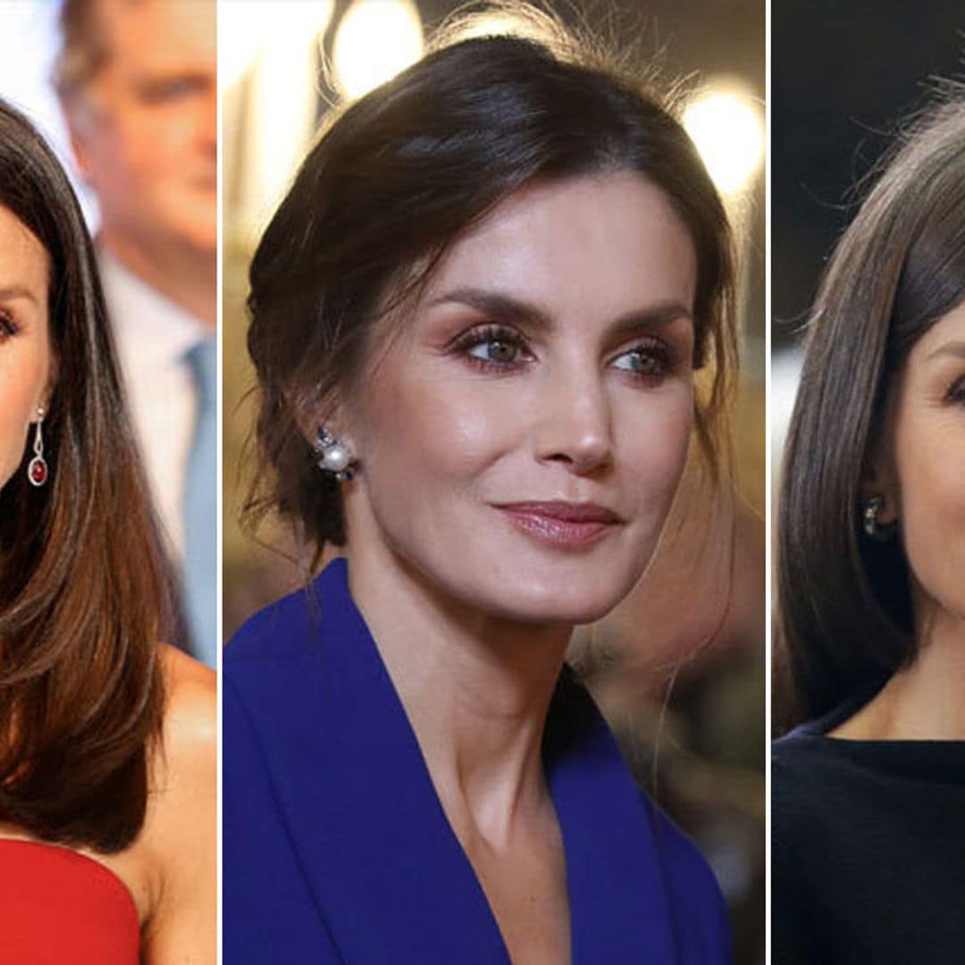 Y el mejor peinado de la reina Letizia en 2020 según los lectores de HOLA.com es...