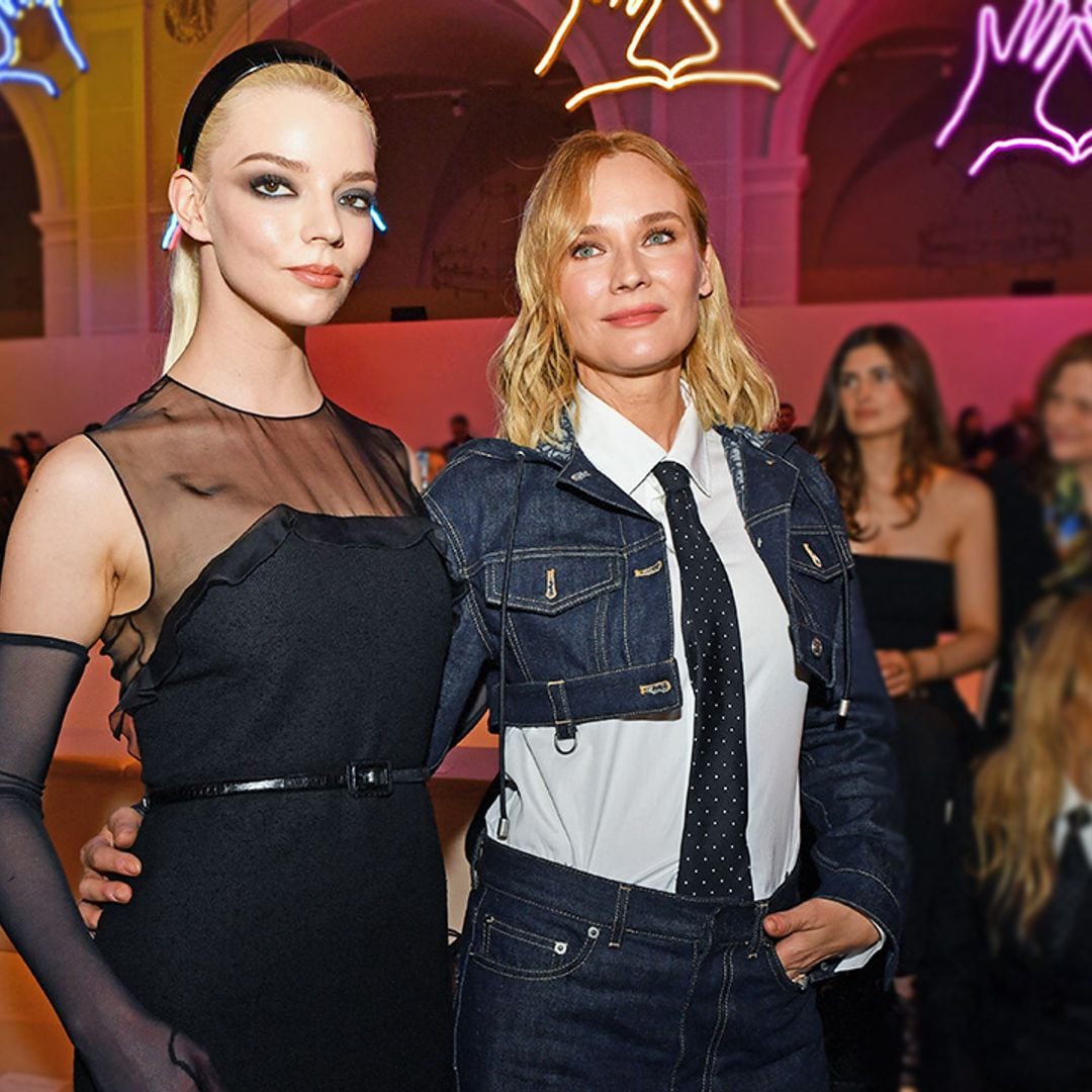 Las selectas invitadas al desfile de Dior en la Gran Manzana, de Diane Kruger a Rachel Zegler