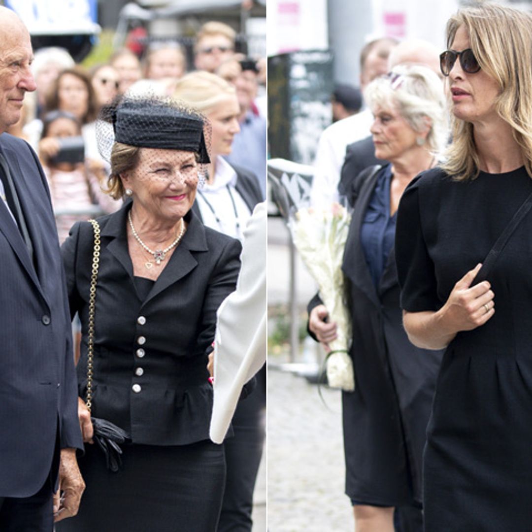 El reencuentro de Eva Sannum y la Familia Real noruega en Oslo