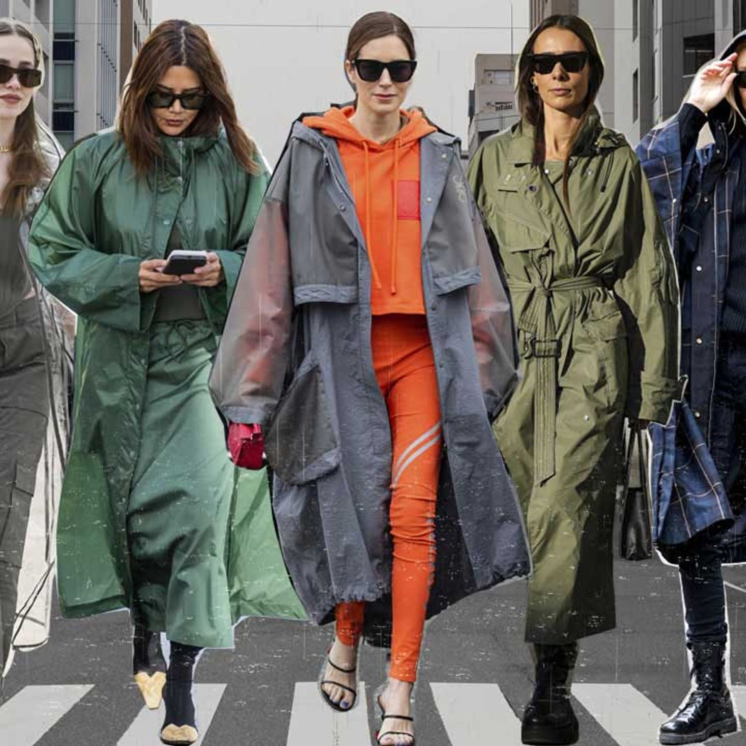 10 tipos de chubasquero para combatir la lluvia sin dejar de estar cómoda (y estilosa)