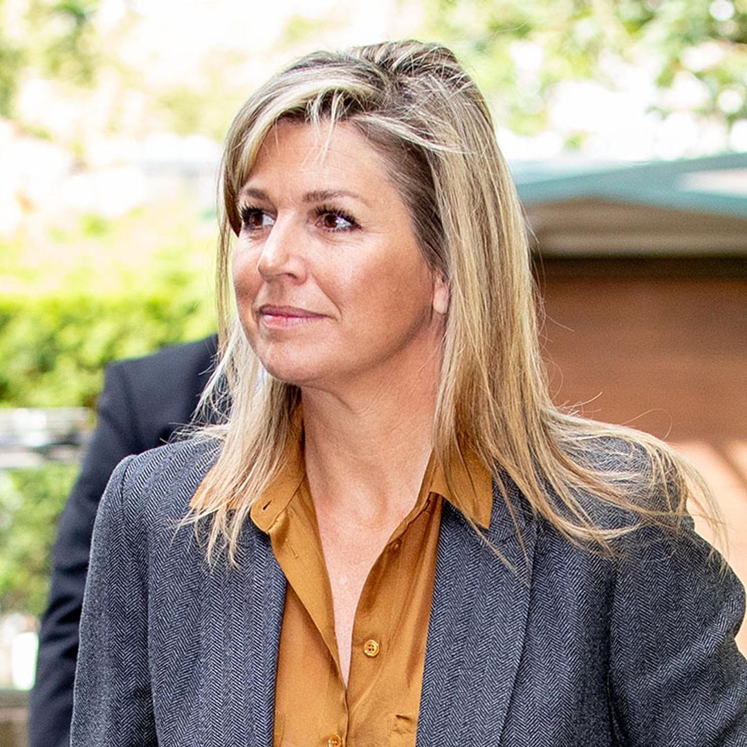 Máxima de Holanda confirma su idilio con la moda española en una maratón de estilo