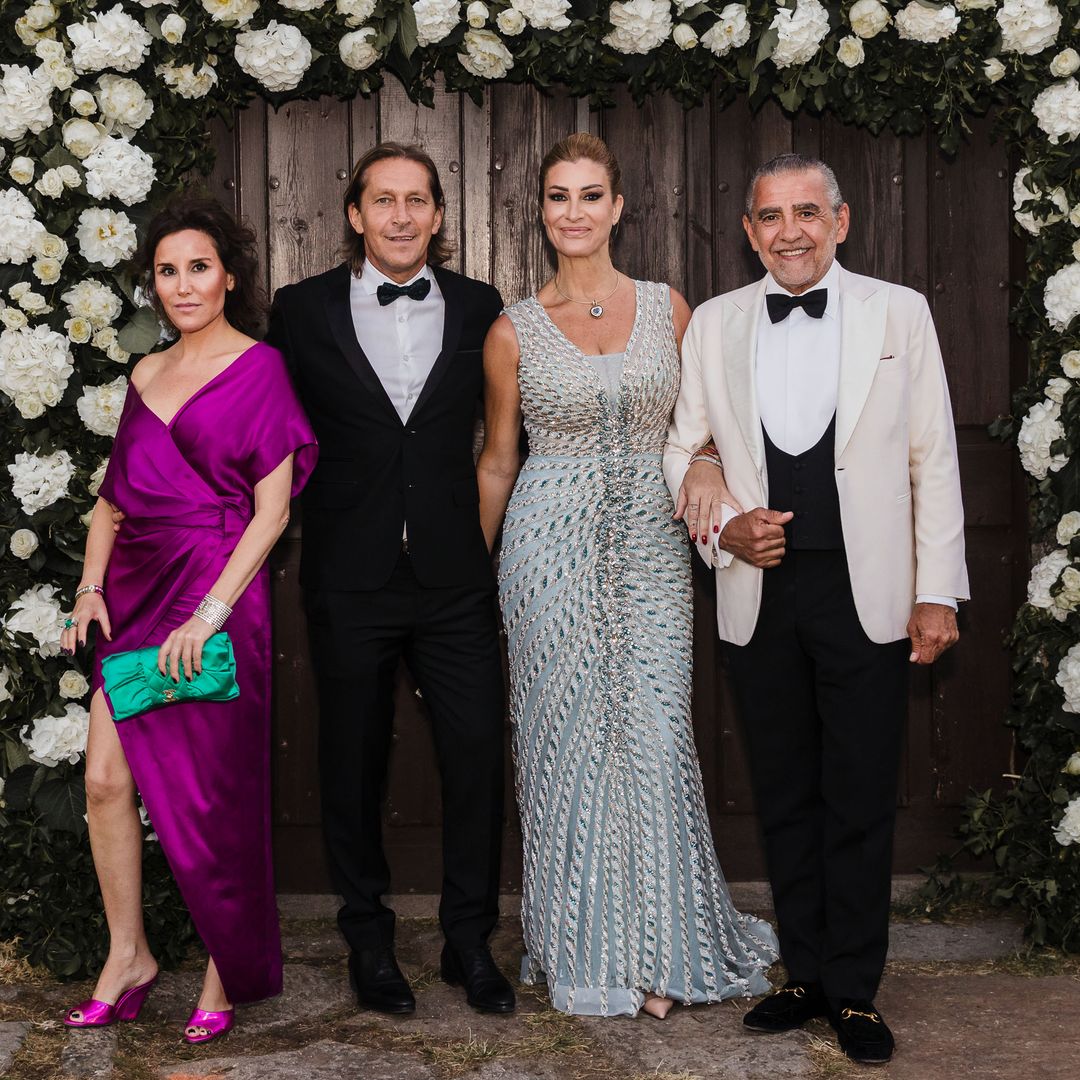 El matrimonio con Marta Fernández y Jaime Marínez-Bordiú