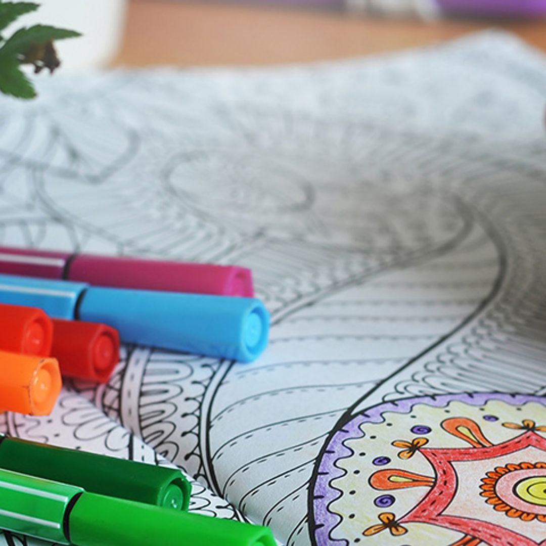 Técnicas para colorear mandalas de dificultad alta