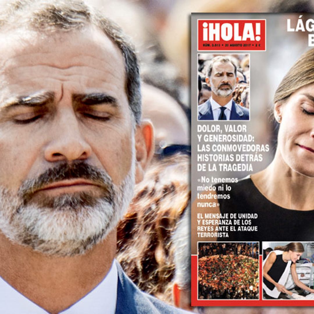 En ¡HOLA!, el mensaje de unidad y esperanza de los Reyes ante el ataque terrorista