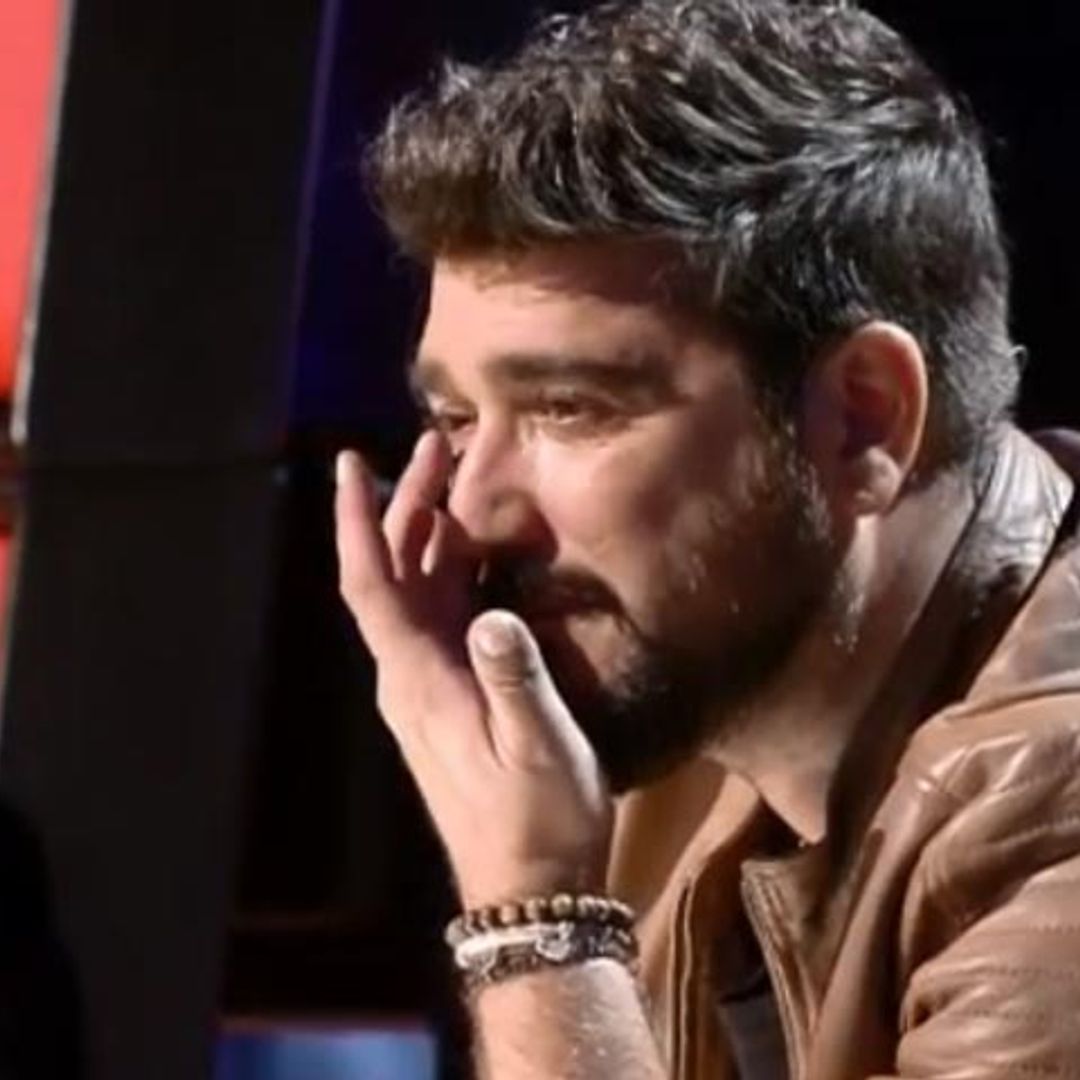 Las lágrimas de emoción de Antonio Orozco al recordar a la madre de su hijo