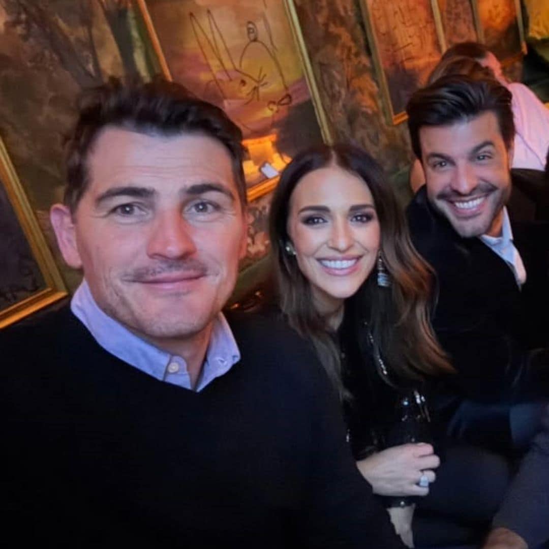 Iker Casillas vuelve a tranquilizar sobre Sara Carbonero: las imágenes de su cena con Paula Echevarría y Miguel Torres lo confirman