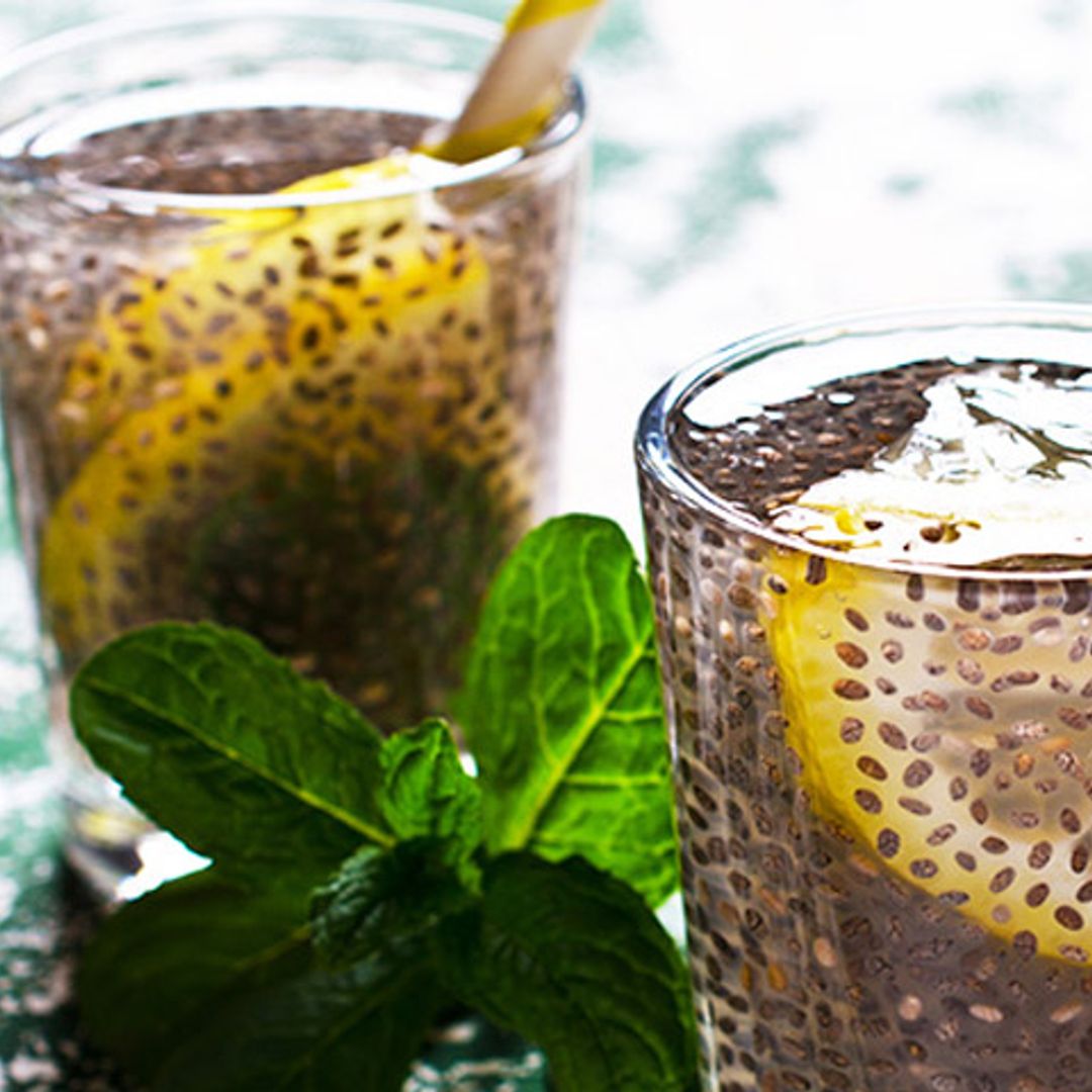 Agua de chía con limón, tu bebida para la 'Operación bikini'