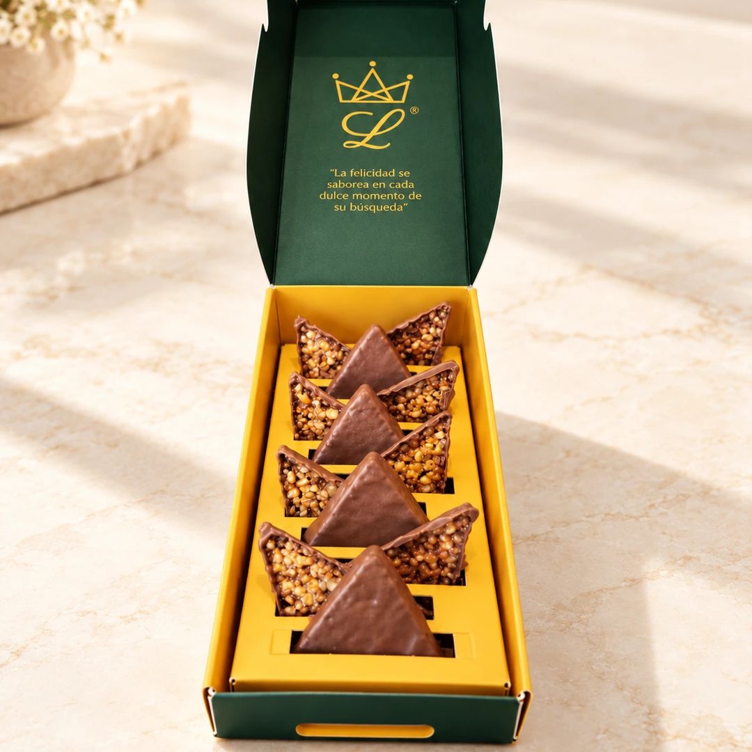Las Leonoras, galletitas de almendra y chocolate