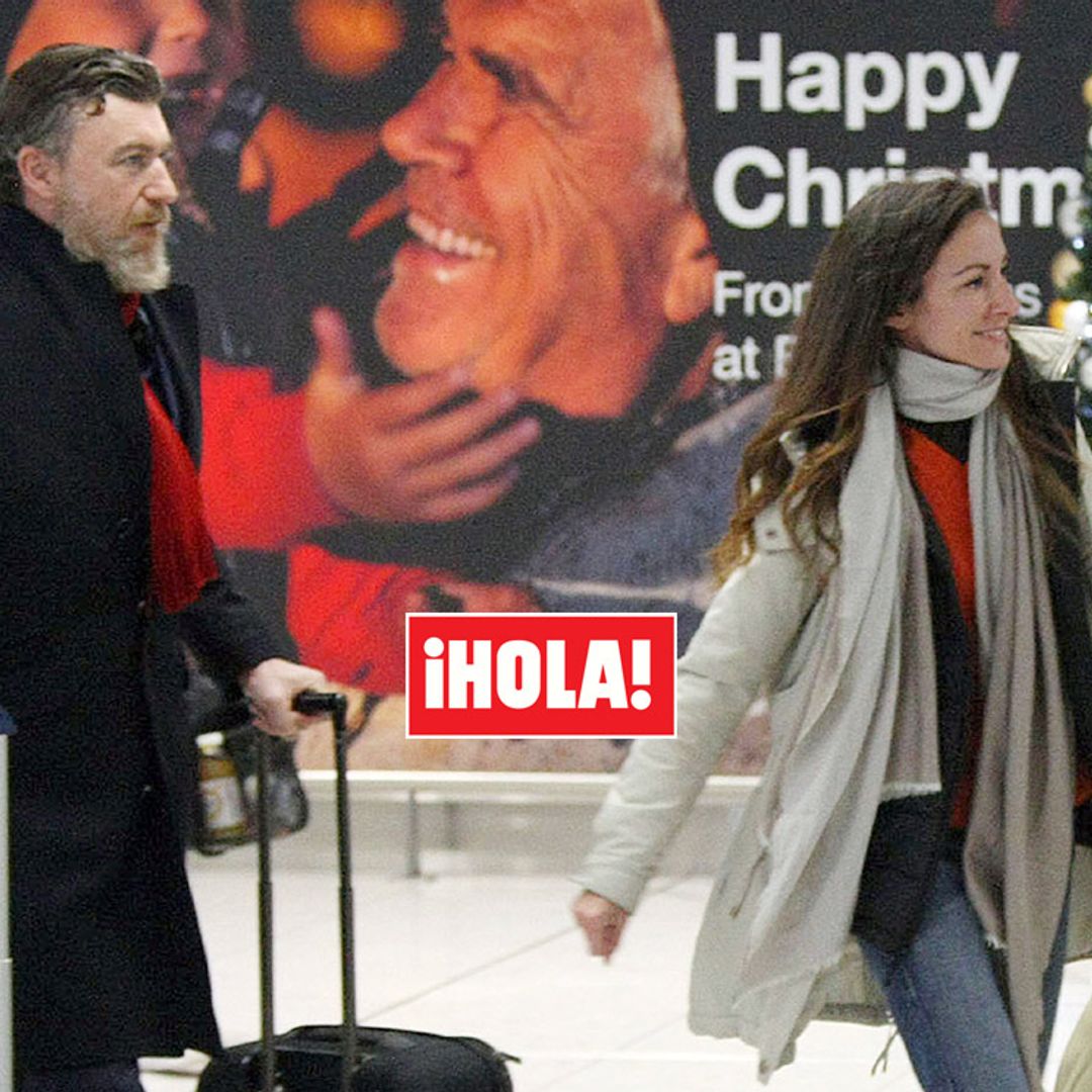 EXCLUSIVA: Telma Ortiz y Robert Gavin Bonnar celebran su primera Navidad juntos en Irlanda