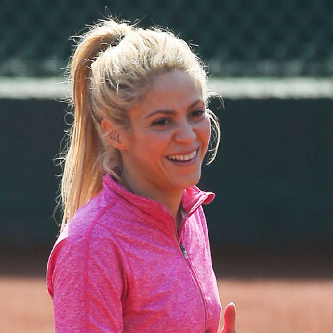 Shakira, reina del baile y también... de las pistas