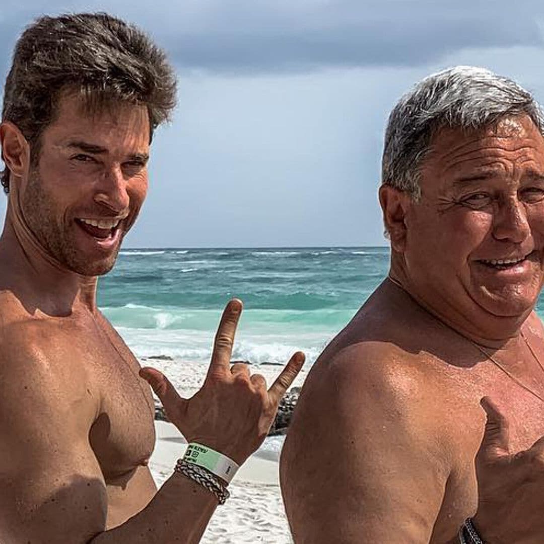 Sebastián Rulli es testigo de la recuperación de su padre, tras sufrir un derrame cerebral