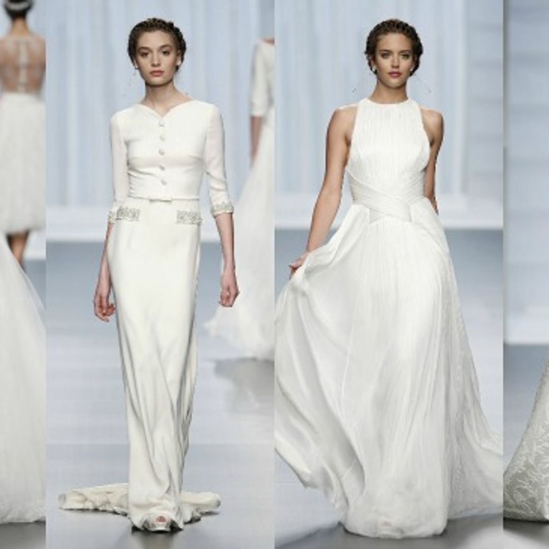 De la novia 'Artemisa' a la 'camisa + falda': Rosa Clará estrena la Barcelona Bridal Week