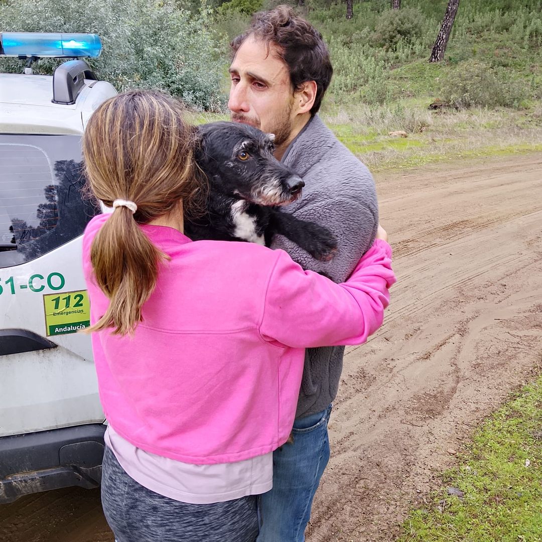 Así ha sido el rescate de Boro, el perro desaparecido tras el accidente ferroviario de Adamuz que conmocionó a España