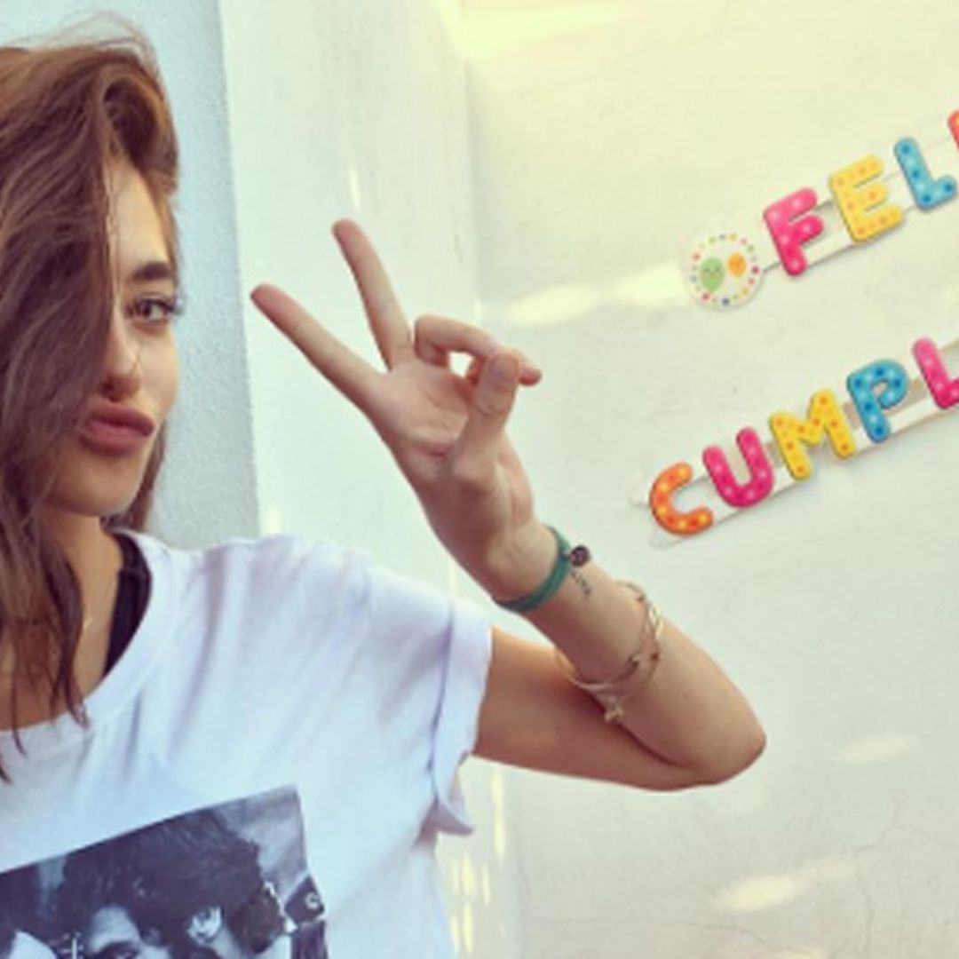 Rocío Crusset cumple 22 años y recibe una romántica felicitación de su chico