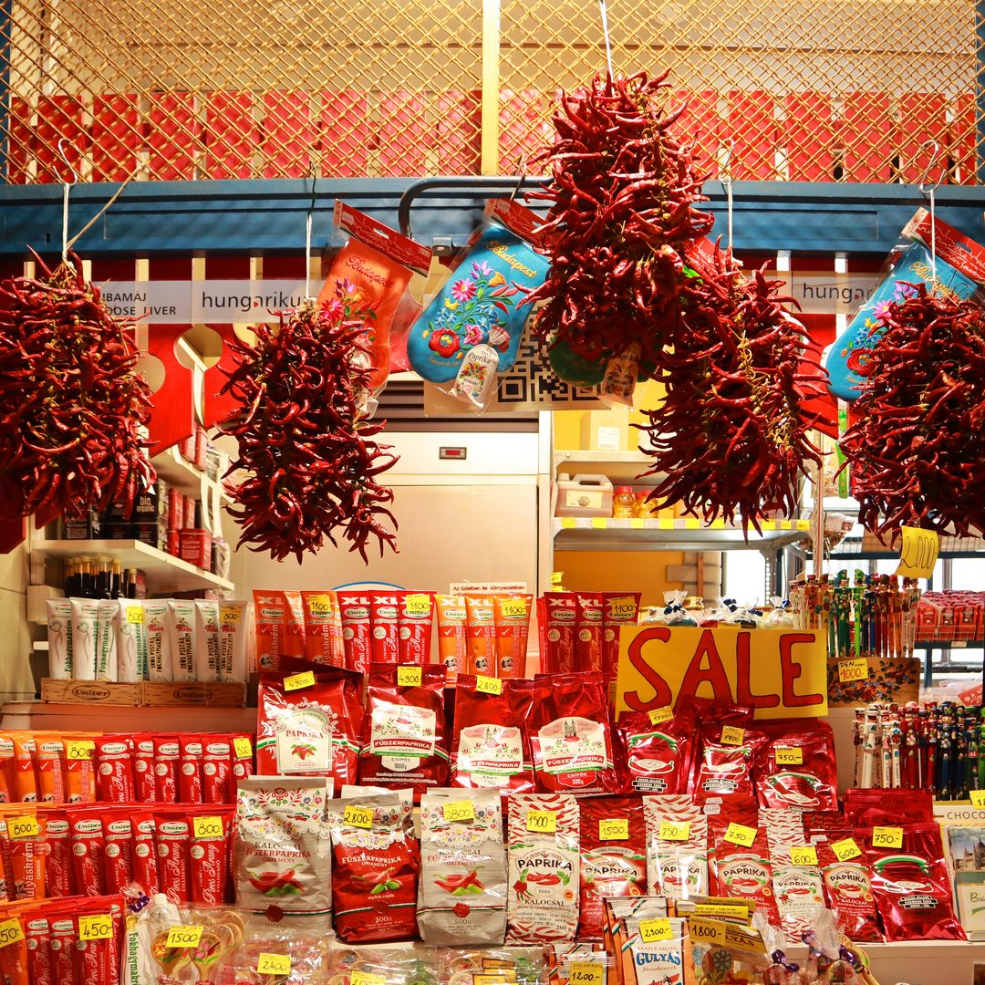 Paprika, pimentón, Budapest, Hungría