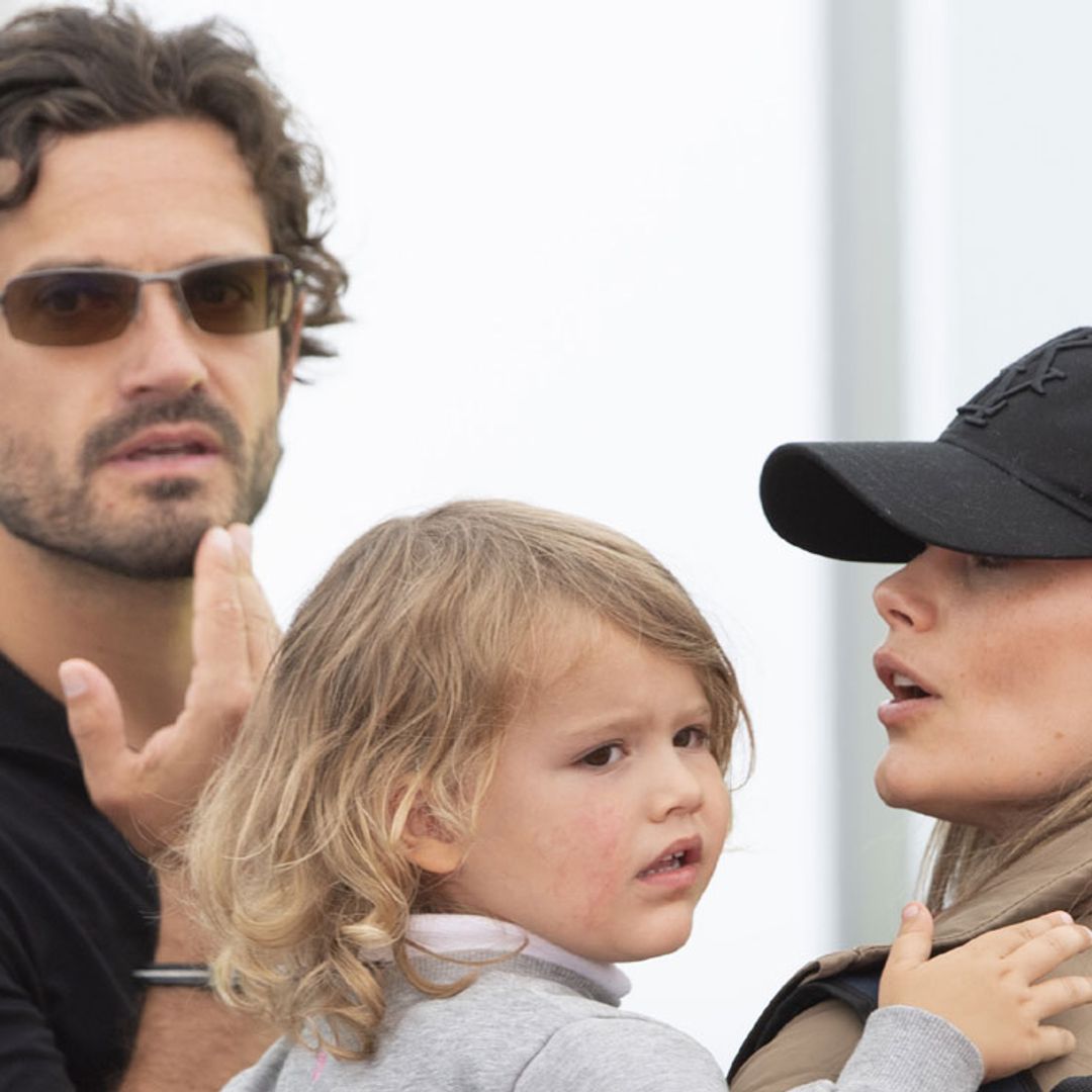 Carlos Felipe y Sofia de Suecia celebran con sus hijos el Día del Padre en el parque de Haga