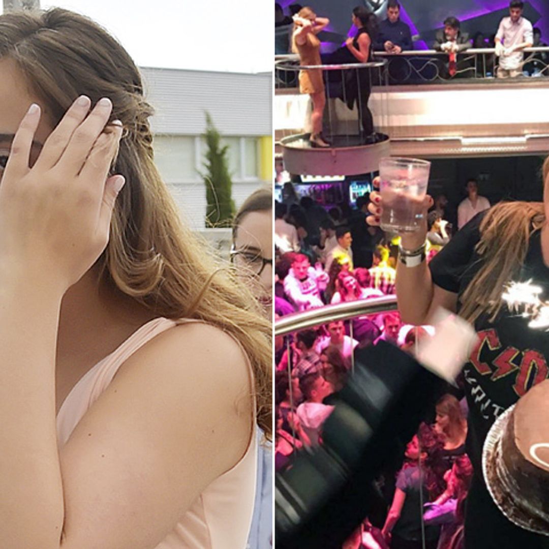Una fiesta por todo lo alto para celebrar el 18º cumpleaños de Andrea Janeiro
