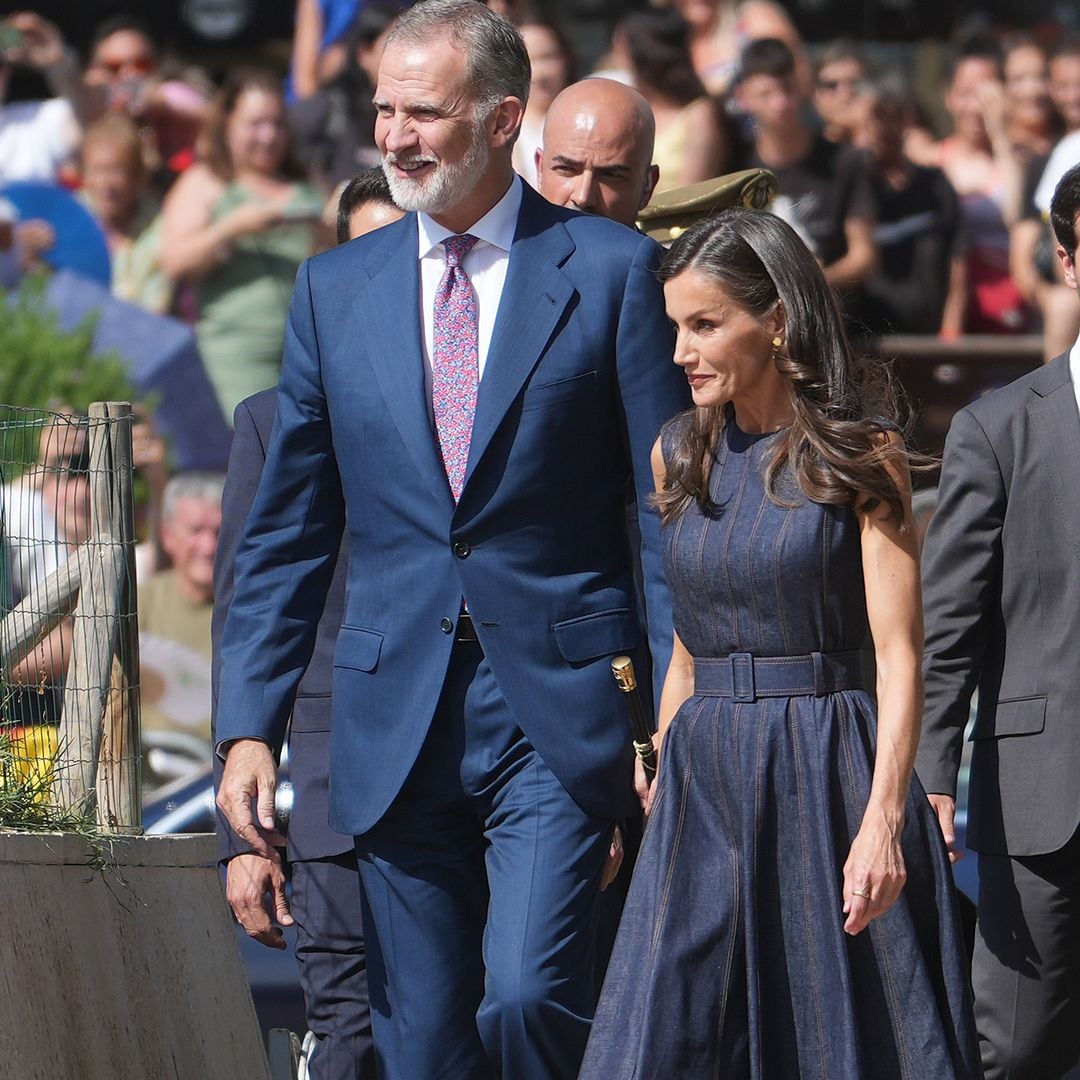 Los reyes Felipe y Letizia en Bahia del Valles en 23 de junio 2025