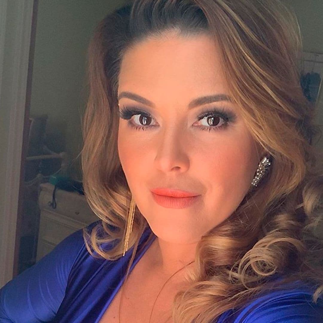 En medio de su luto, Alicia Machado recuerda cómo su padre impulsó su carrera