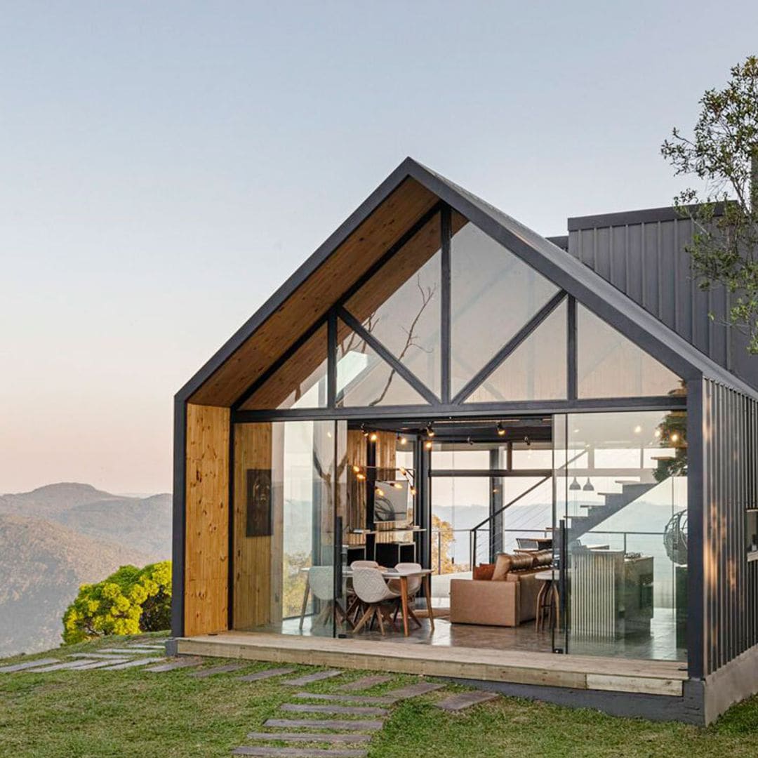 Una moderna casa de campo 'de cristal' para disfrutar del paisaje