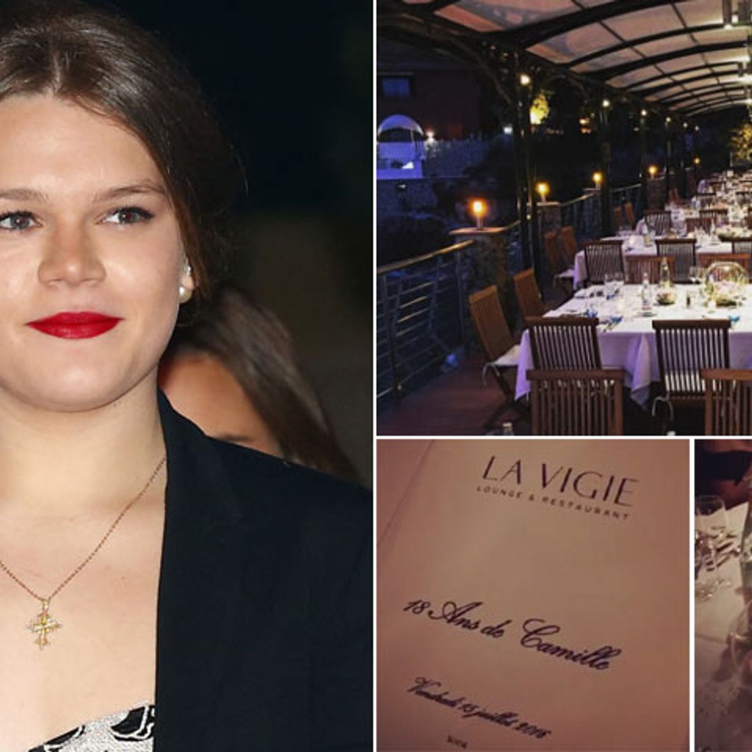 Una gran fiesta al estilo Grimaldi: así celebró Camille Gottlieb su 18 cumpleaños