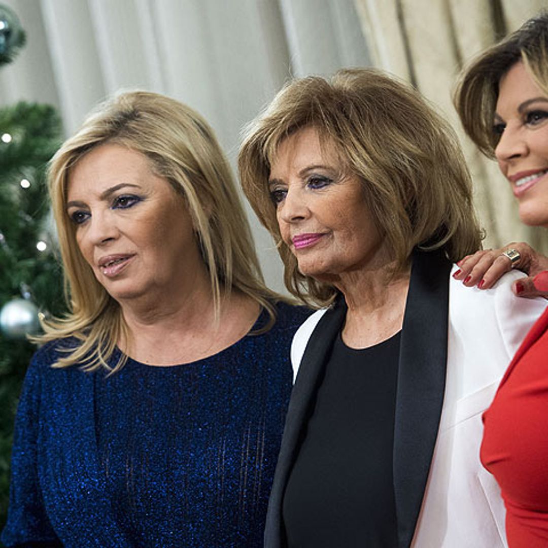 María Teresa Campos y sus hijas cierran un complicado año