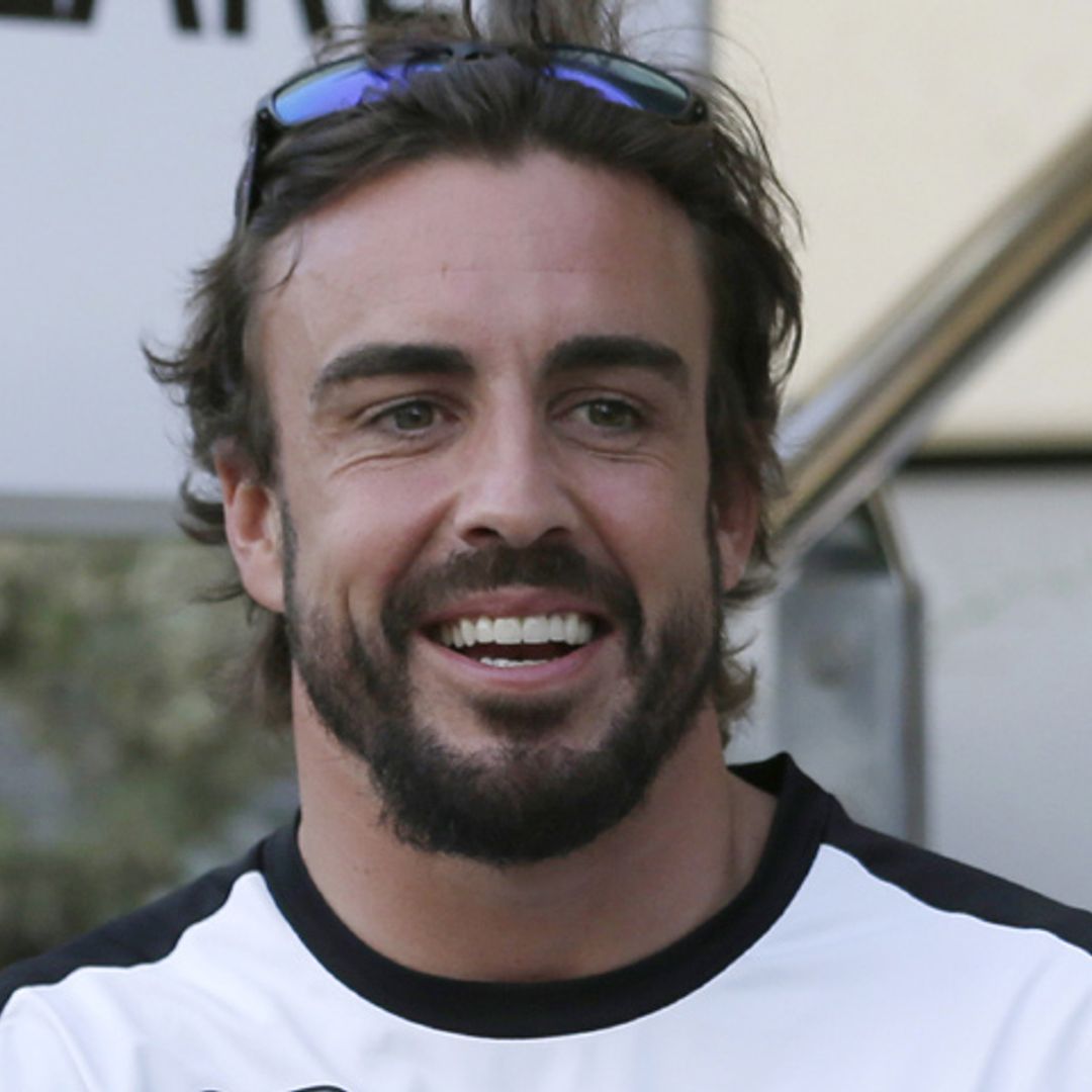 Fernando Alonso y su razón para sonreír