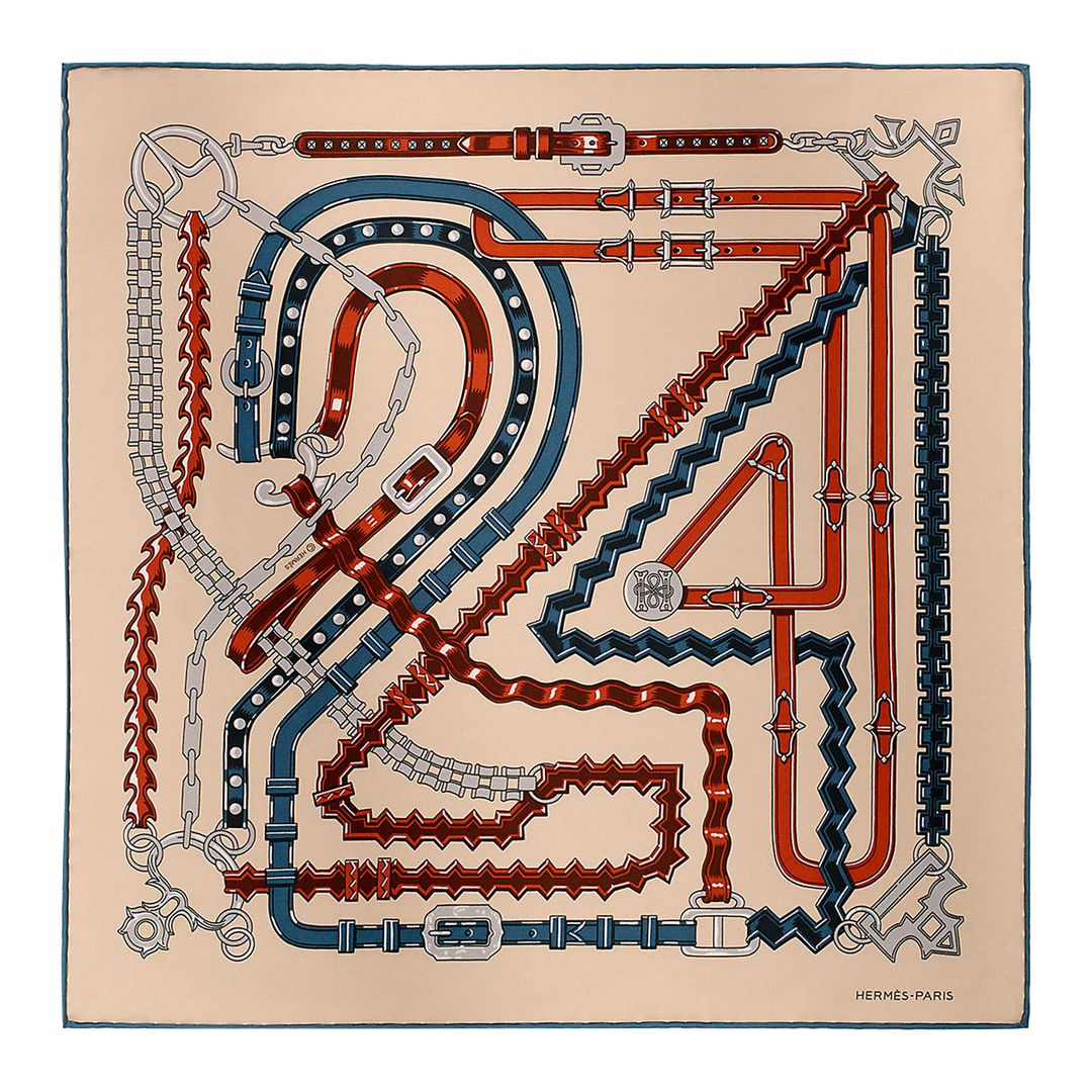 Pañuelo de seda (c.p.v.), de Hermès