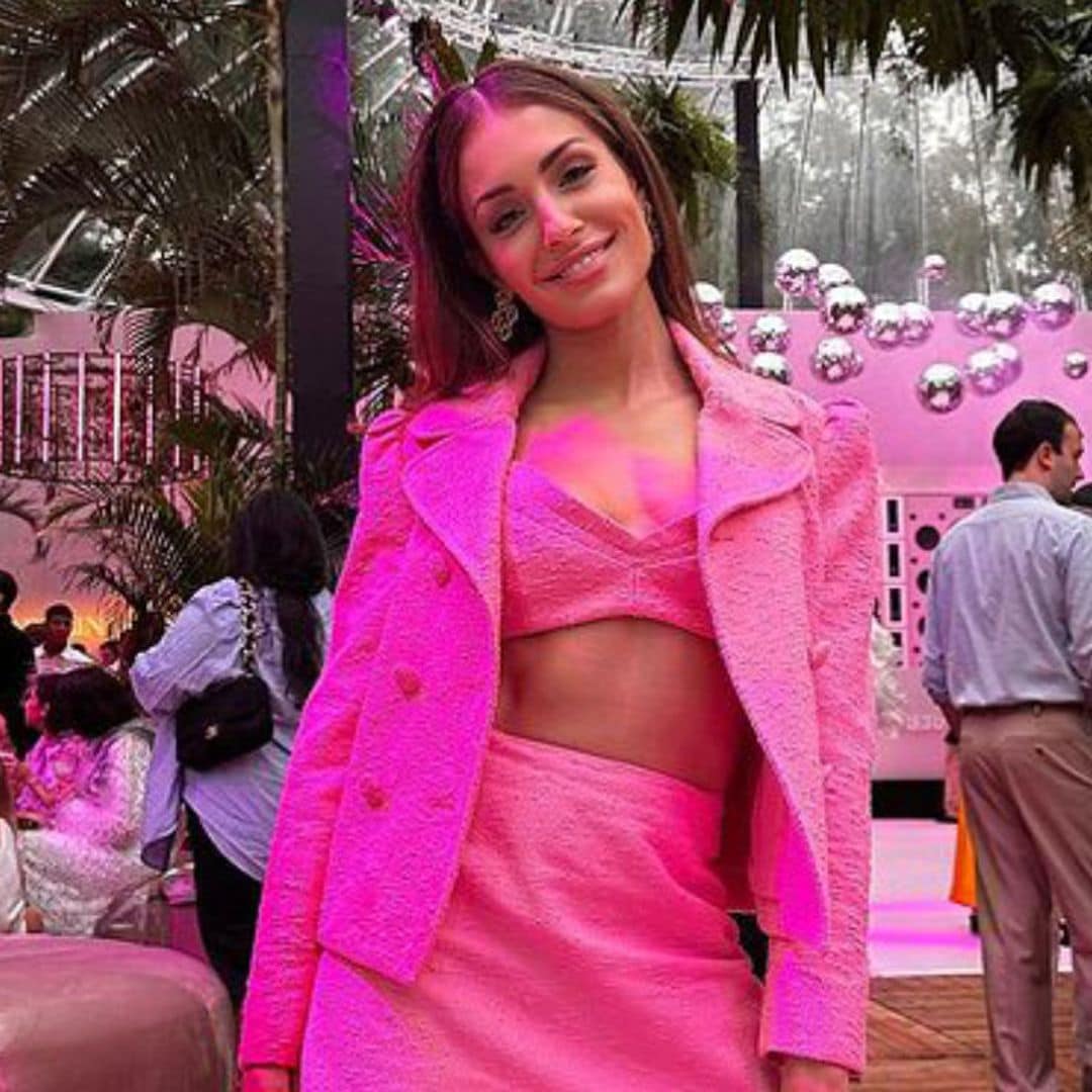 Hiba Abouk recupera la sonrisa bailando en Río de Janeiro mientras Achraf Hakimi se rodea de 'influencers' en una fiesta