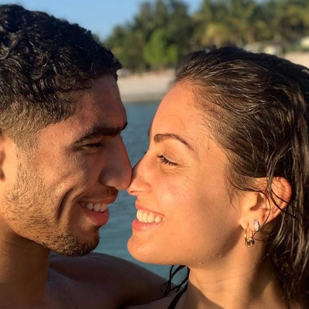 Bailando, haciendo 'prácticas' y junto a su chico: así vivió Hiba Abouk su embarazo