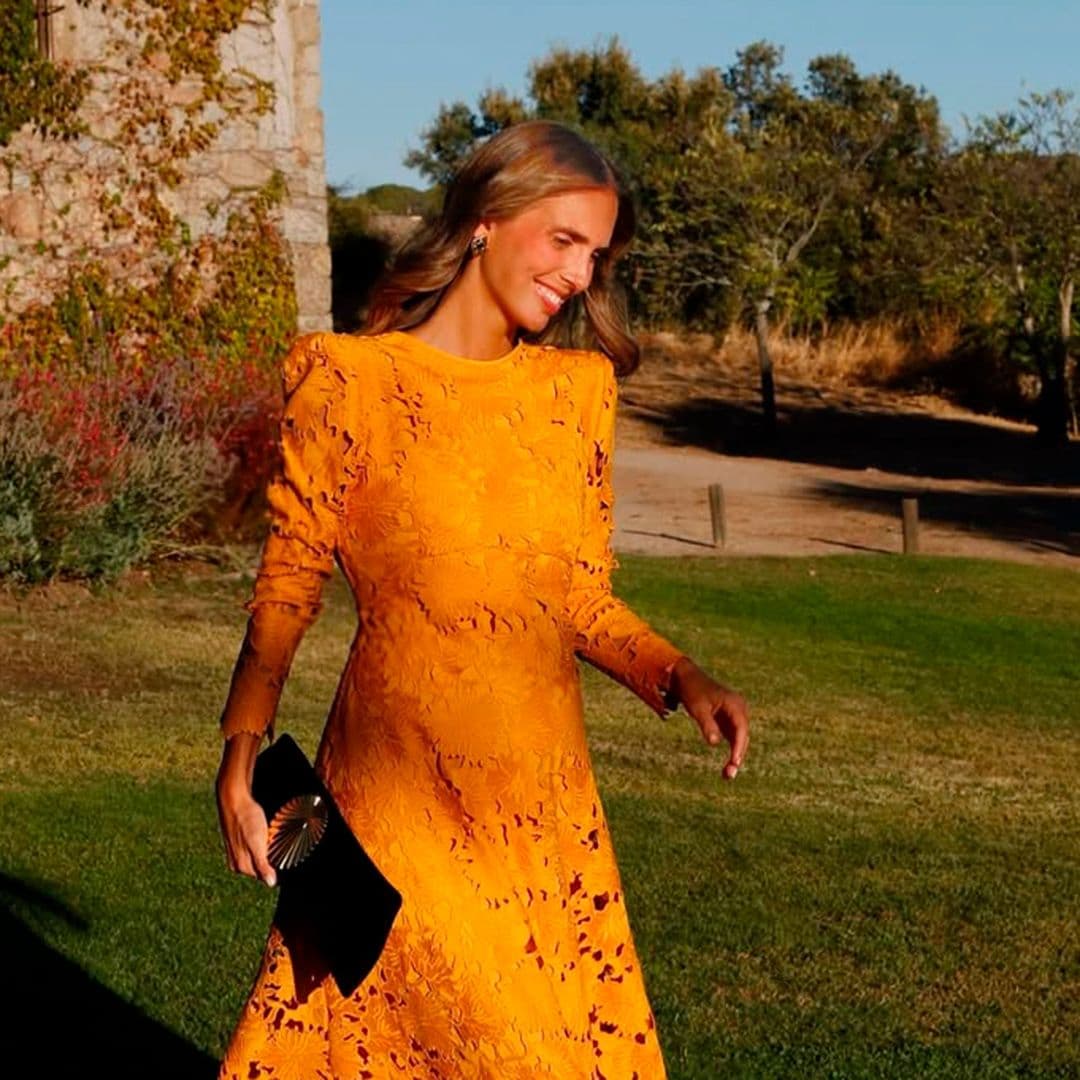 De Sassa de Osma a Lucía Bárcena: 5 invitadas que han sorprendido con sus looks otoñales en las bodas de este fin de semana