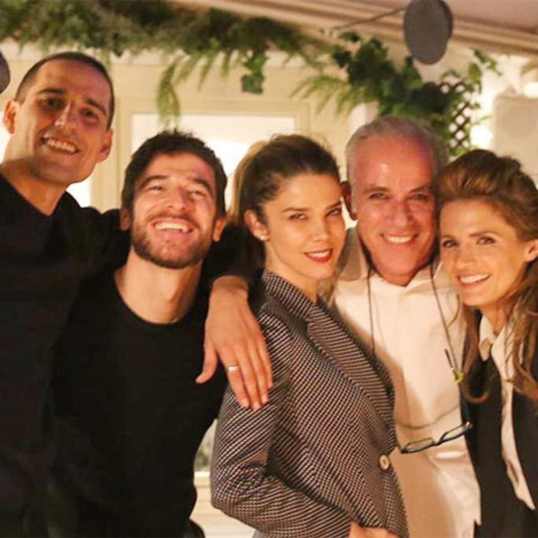 Flamenco y buena compañía: no te pierdas la noche de fiesta de Stana Katic con Alfonso Bassavé
