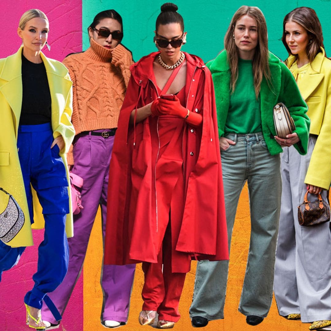 Del rosa chicle al amarillo brillante: la 'colormania' llega a los primeros looks primaverales