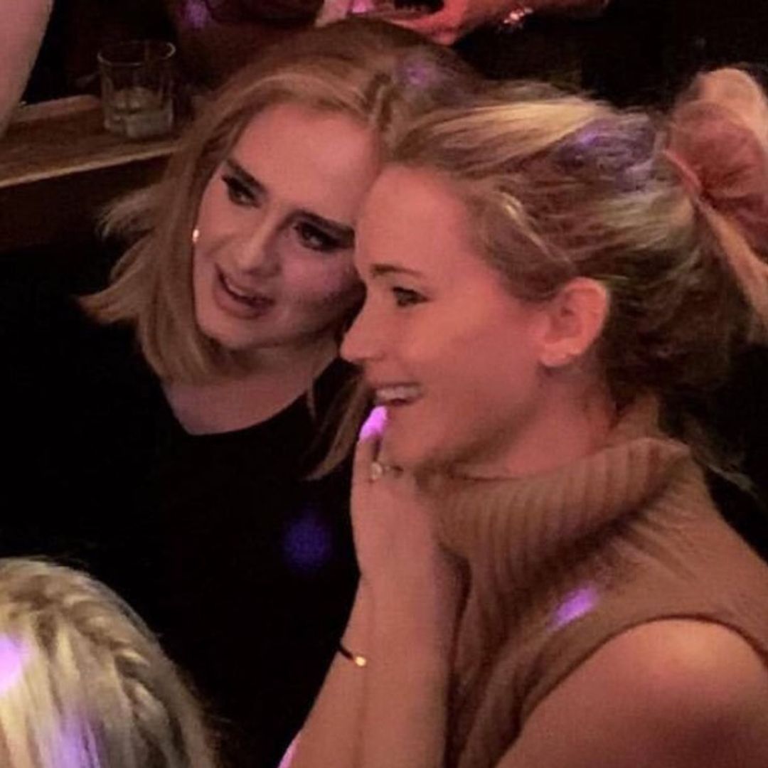 El fiestón de Adele y Jennifer Lawrence