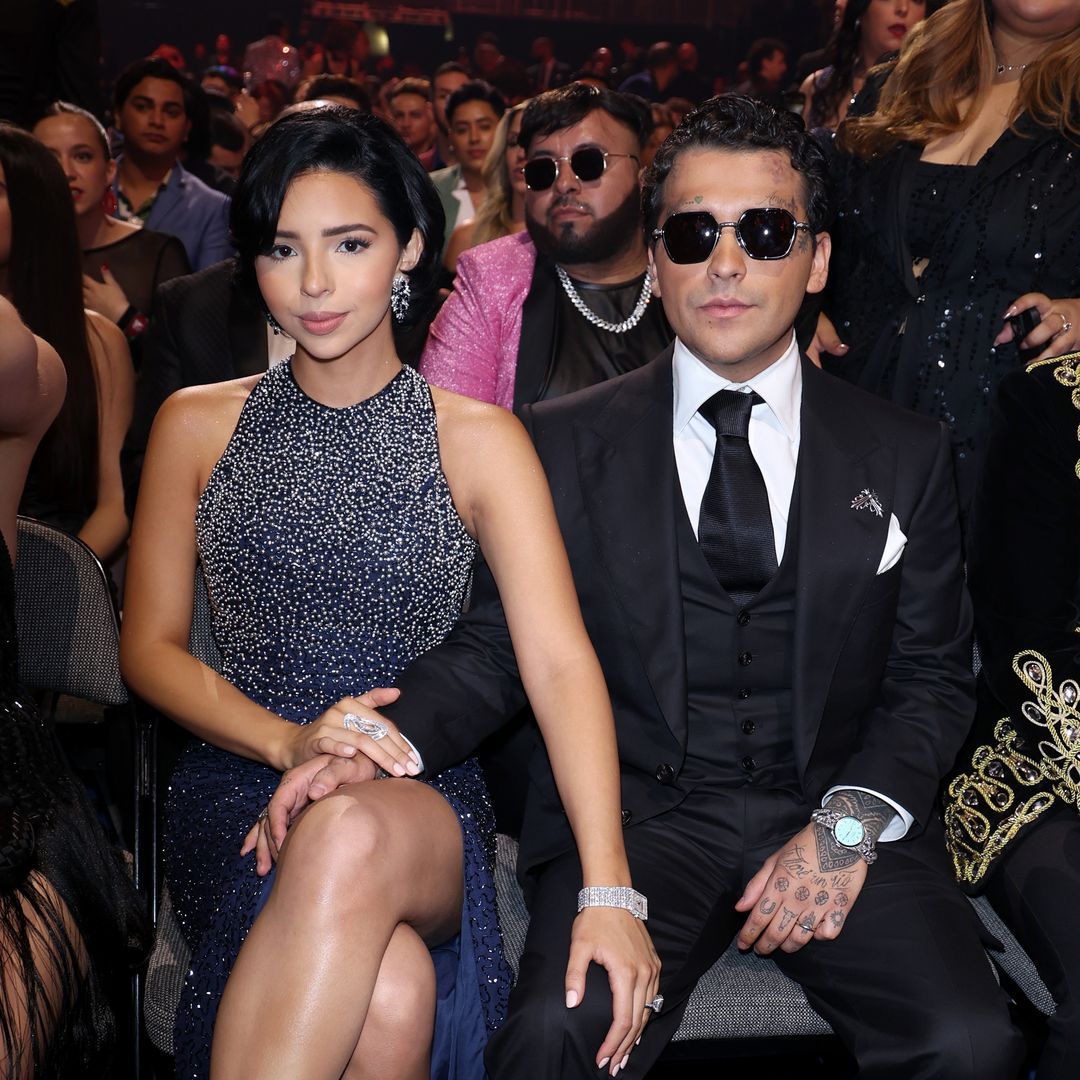 Christian Nodal y el romántico guiño a Ángela Aguilar en su última presentación 