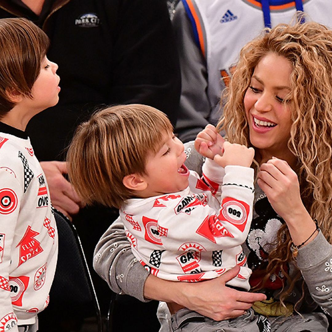 ¡En forma con mamá! El divertido entrenamiento de Shakira con sus hijos, Milan y Sasha