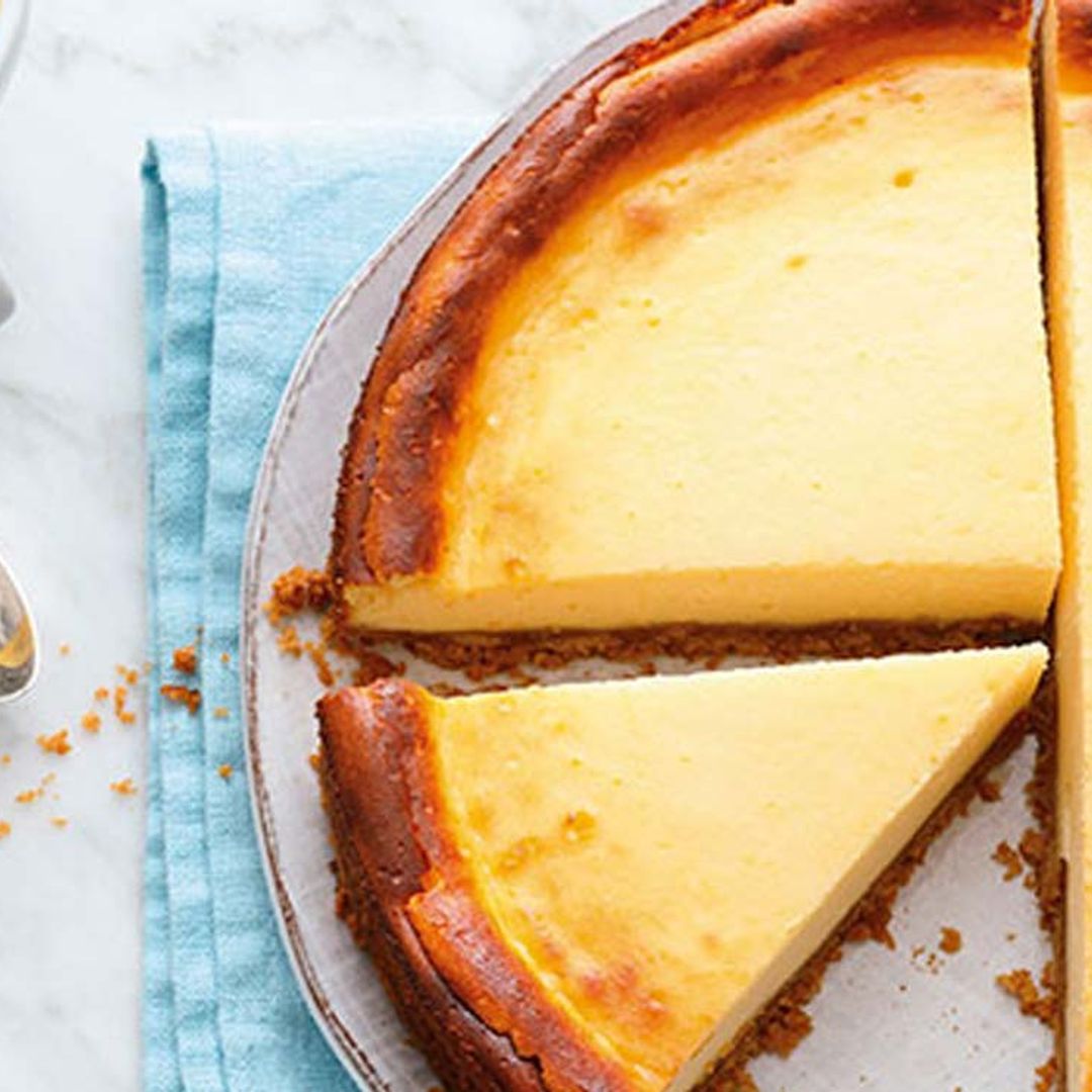 Tarta de queso con miel