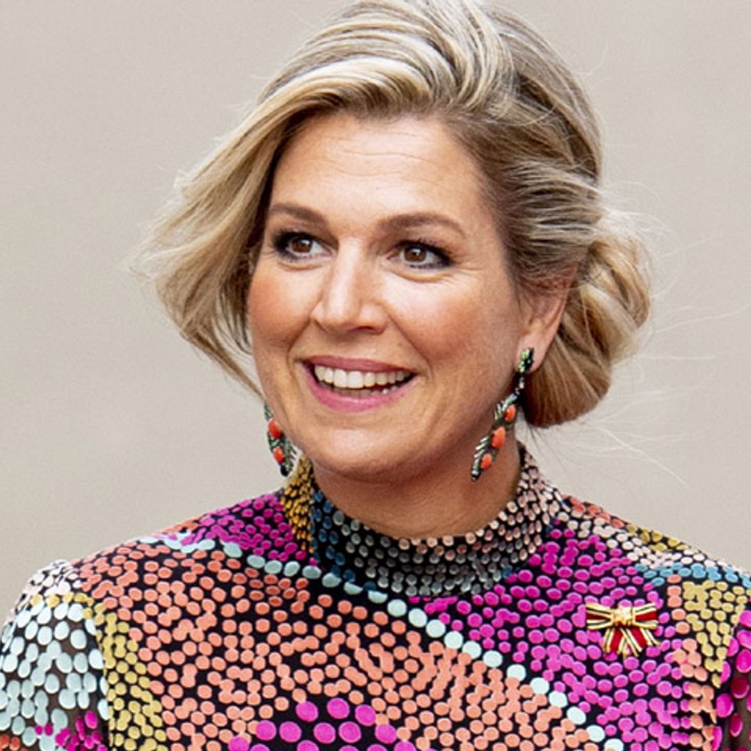 Máxima de Holanda rescata del armario su vestido 'mágico'